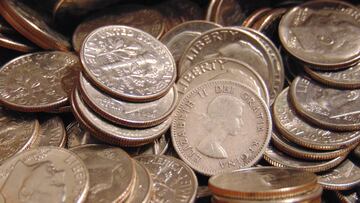 What makes the dime depicting President Franklin D. Roosevelt so valuable is a missing “S” mint mark for San Francisco, one of just two without the mark known to exist. The other one sold at a 2019 auction for $456,000 and then again months later to a private collector.