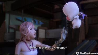 Un mogu ayudará a encontrar objetos en Final Fantasy XIII-2