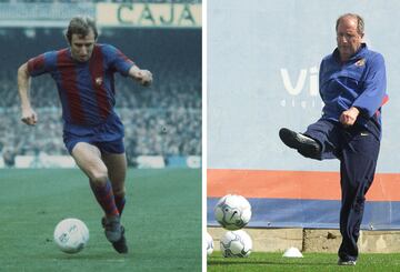 Desarrolló casi toda su carrera en el Barcelona. Como jugador, entre 1964 y 1981. Como técnico ha sustituído como primer entrenador a Luis Aragonés en 1988, Cruyff en 1996 y Serra Ferrer en 2001.