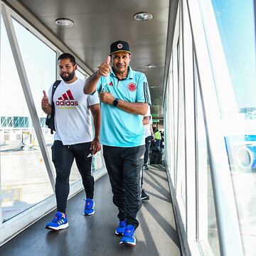 La Selección Colombia ya está en Mumbai para la final ante España.