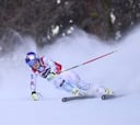 Vonn pierde un esquí en el descenso y cede el liderato