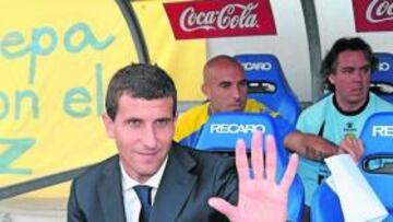 <b>APOYO. </b>Gracia ha visto cómo los dirigentes del Cádiz el transmiten tranquilidad públicamente.