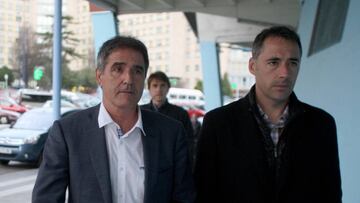 Paco Herrera llegar&aacute; con &Aacute;ngel Rodr&iacute;guez, a su lado, y Fran Albert, detr&aacute;s.