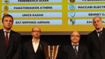 Bomba: Madrid, Unicaja y Bilbao en el mismo grupo