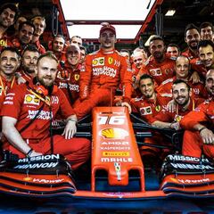 Ferrari se entrega a Leclerc