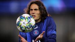 El Atlético tenía previsto reunirse en París con el representante de Cavani