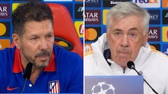 Fiery press conference: Simeone and Ancelotti trade blows over derby controversy
