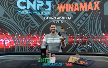 El CNP Winamax reúne 822 jugadores en Sevilla y confirma su liderazgo en el póker en vivo en España