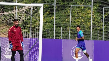 30/09/25 REAL VALLADOLID ENTRENAMIENTO