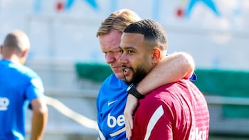 Memphis ya está a las órdenes de Koeman