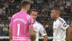 El vacile de Mbappé a Joan García: “No entiendo una p*** palabra de lo que dices”