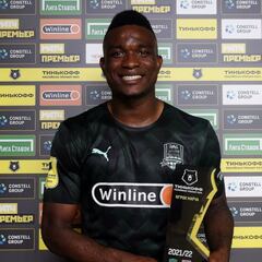 Jhon Córdoba, figura en Rusia: gol y asistencia ante Rubin Kazan