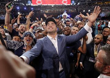 Las mejores imágenes de los seleccionados en el NFL Draft