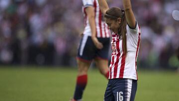 Priscila Padilla, defensora de las rojiblancas y hoy finalista, señaló que el Rebaño Sagrado ha sabido sobreponerse a la adversidad.