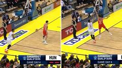 La treta de Hanga para enchufar este triple de alucinar: de primero de calle