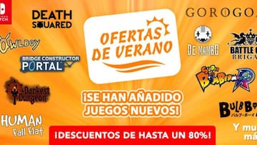 Nuevas ofertas de verano en juegos de Nintendo Switch