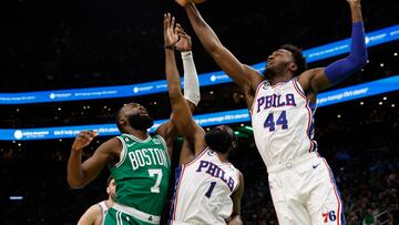 The Sixers are one game away from making it to the eastern conference finals once again if they beat the Celtics in game seven of the series playoffs.