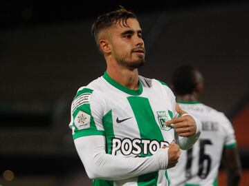 Imágenes del partido aplazado entre Atlético Nacional y América de Cali en el estadio Atanasio Girardot, a puertas cerradas, por la Liga BetPlay.