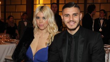 Icardi y Wanda enfadan a los hinchas del Inter