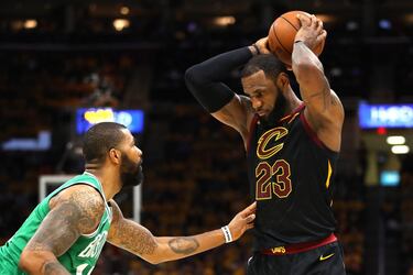 Marcus Morris también sufrió a LeBron.