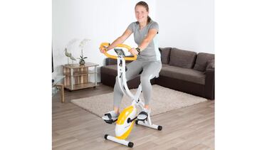 Esta bicicleta estática plegable es todo un éxito en Amazon con más de 26.000 valoraciones