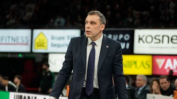 Galbiati en el último partido.