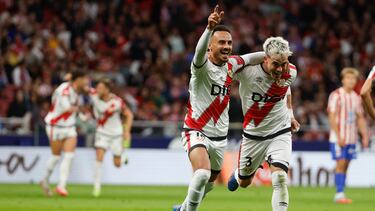 Álvaro y Chavarría, los goleadores del Rayo.