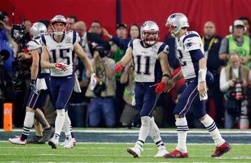 Julian Edelman cumplió su objetivo. atrapó todo lo que Brady le envió cuando más lo necesitaba su equipo.