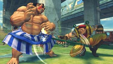 Ultra Street Fighter IV en abril de 2014 en las recreativas