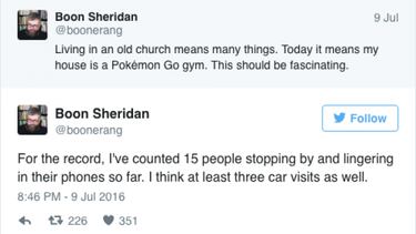 Jugador recibe visitas en su casa porque es un gimnasio Pokémon