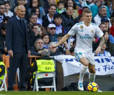 Kroos: "Zidane volvió en un difícil momento; estaba todo perdido"