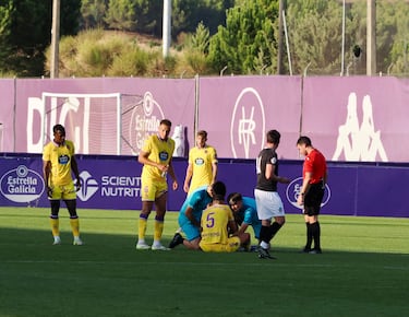 Peter pide paso en el amistoso ante el Salamanca