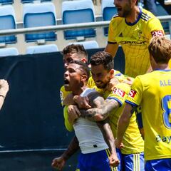 Un golazo de Machís marca las diferencias ante el Numancia