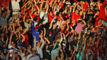 Los hinchas chilenos esperan llenar los estadios.