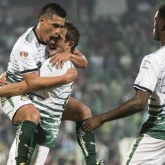 Santos Laguna fue líder sólo en dos ocasiones en toda su historia