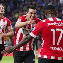 Cuándo y contra quién debutaría ‘Chucky’ Lozano con el PSV en la Eredivisie