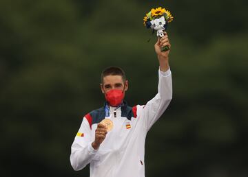 David Valero protagoniza una remontada prodigiosa en Mountain Bike y se llevó el bronce.