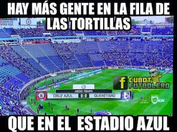 Cruz Azul continúa alimentando los memes con su derrota