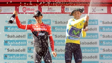 08/04/17 CICLISMO VUELTA AL PAIS VASCO
CONTRARRELOJ ULTIMA ETAPA
PODIO ALEJANDRO VALVERDE GANADOR , ALBERTO CONTADOR SEGUNDO