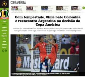 La prensa de Sudamérica se rinde ante la Roja