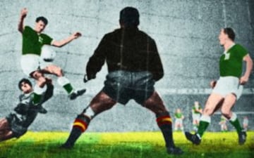 Partido de vuelta de octavos de final de la Eurocopa de 1964  entre Irlanda del Norte y España. Paco Gento se le ocurrió una genialidad de las suyas y fabricó un gol que sería el del triunfo español, aunque sufriría hasta el pitido final.