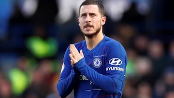 Hazard fue el tema estrella de la comida entre Madrid y Chelsea