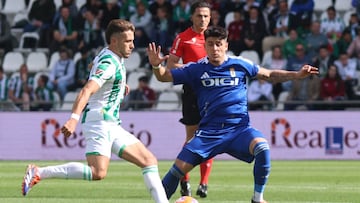 Isma Ruiz, en el partido contra el Oviedo