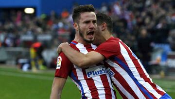 1x1 del Atlético: Saúl se reencuentra y Vrsaljko amenaza