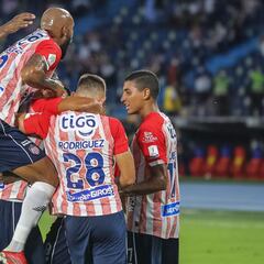 Larry Vásquez le da la victoria a Junior en el 93' ante Pereira