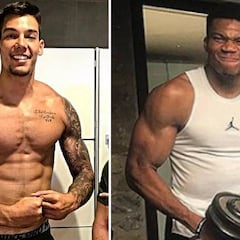 Willy presume de brazos: ¿su respuesta a Antetokounmpo?