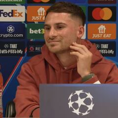 Mac Allister motiva a Luis Díaz: “Todavía puede mejorar”