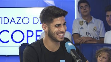 Marco Asensio en la Cope.