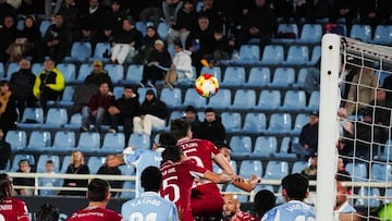 El Murcia no estuvo acertado en ataque.