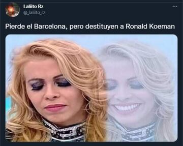 El Barcelona, protagonista de los memes más divertidos de la jornada